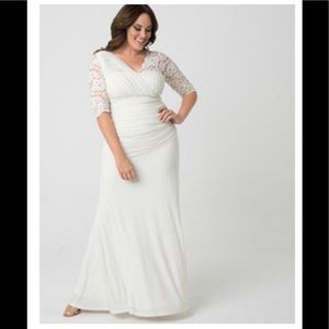 Kiyonna Wedding Elegant Aisle Gown USED